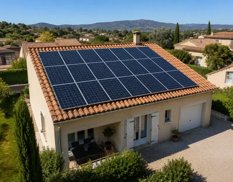 Prime à l'autoconsommation panneaux solaires Le Rheu — aide financière de l'État